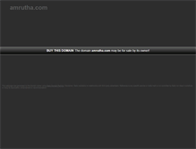 Tablet Screenshot of amrutha.com